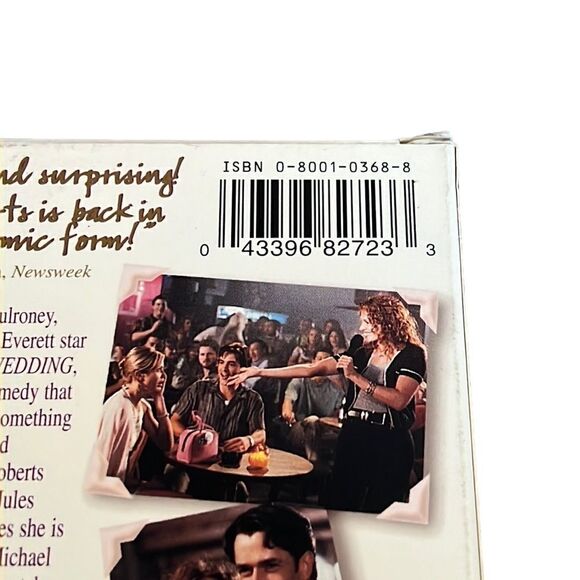 My Best Friend's Wedding VHS Tape Movie Julia Roberts Cameron Diaz Romance - Picture 4 of 8